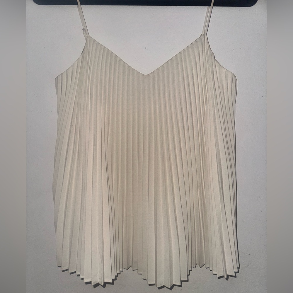 Club Monaco Pleat Front Cami
